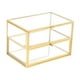thumbnail image 1 of Joyero de cristal, caja decorativa transparente, caja de baratija para regalo de cumpleaños, organizador, caja de almacenamiento de cosméticos para, 1 of 9