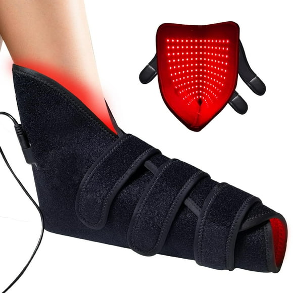Puce 3-en-1 165 LEDs Chaussure Lumière Rouge avec Minuterie et Film PVC pour Usage Domestique/bureau Sans Étui (1 PCS Simple)