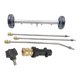 thumbnail image 4 of Limpiador de Chasis para Vehículos Limpiador de Bajo Automotriz Adaptador de Lavado para Carrocería con 4 Boquillas Conexión Rápida Y Ruedas Resistent Ruedas negras, 4 of 8