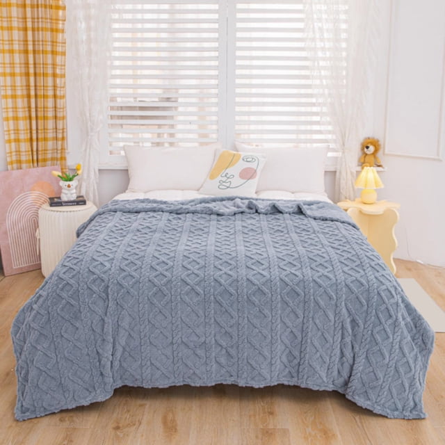 Cqxid Blanket Under $15 Lightweight Plush Soft Ice Blanket Breathable Temperature Controlled Air Conditioning Blanket In Summer Suitable For Constant Temperature Blanket In Air Conditioned Room