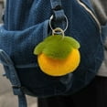 thumbnail image 4 of Kraoden Imitation Small Persimmon Keychain Pendant, Plush Car Keychain Ornament for Bags, Wallets, and Keys, Ideal Gift for Friends and Family, 4 of 6