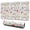Pioneer Flower Floral-2, variant on Long Mouse Pads for Desk,Pioneer Flower Floral Print Pattern Desk Mats on Top Of Desks, Desk Mouse Pad Extra Large with 3mm Non-Slip Base and Stitched Edge for Gaming,Office,Work,Home 31.5"x11.8"