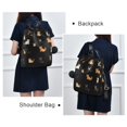 thumbnail image 4 of FORMRS Women's Travel Backpack Purse Anti-Theft Hidden Pockets Casual Shoulder Bag, Pixel Cat, 4 of 7