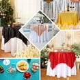 thumbnail image 5 of Efavormart 54" x 54" Wholesale Premium Navy Blue Table Cover Sparkly SEQUIN Square Tablecloth For Banquet Wedding Party, 5 of 7