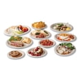 thumbnail image 2 of 9 in. Diameter Nourish Molded Compostable Fiber Plate Tableware - White (500/Carton), 2 of 4
