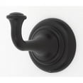 thumbnail image 4 of Alno A6780 Charlies 2" W Solid Brass Single Robe Towel Bath Hook - Chrome, 4 of 7