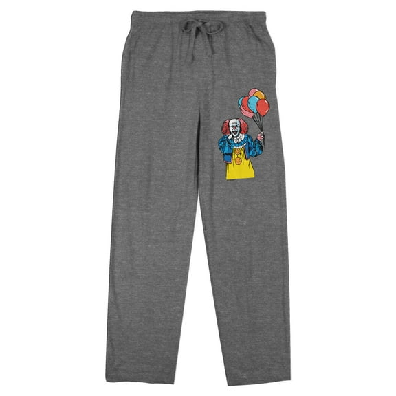 It Classic 1990 Pennywise Holding Balloons Women's Gray Heather Sleep Pajama Pants-Medium