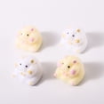 thumbnail image 4 of 10PCS Handmade Fluffy Squeezes Hamster Toy, Adorable Soft Kawaii Squeezes Animal, Cute Mini Plushie Sensory Toy, Desk Decor Stress Relief Toy, 4 of 7