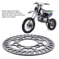 thumbnail image 3 of High Strength Metal Front Brake Caliper Disk Rotor with 1 Brake Rotor 4 Install Bolts Replacement for SSR Apollo Taotao Coolster SDG, 3 of 7