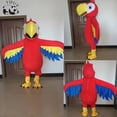 thumbnail image 2 of Disfraz de mascota de loro de anime, disfraz de animal de dibujos animados, pájaro lobo, muñeco de cosplay, ropa para adultos, disfraz, traje de utilería para fiesta de carnaval y Halloween, 2 of 5