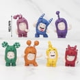 thumbnail image 2 of 7 adornos de peluche Odbbods de 1,57 pulgadas, muñeco creativo, lindo, divertido y suave, regalo de cumpleaños y Navidad., 2 of 4