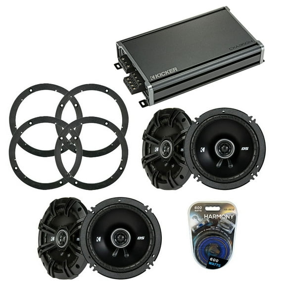 Fits Chevy Equinox 2005-2006 Factory Speaker Upgrade Kicker (2) DSC65 & CXA360.4