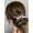 -, variant on Flower Bride Wedding Hair Vine Silver Rhinestones Bridal Headband Pearl Hair Accessories for Women and Girls