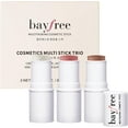thumbnail image 1 of xianlin-3 PCS Makeup Cream Contour Stick Set, Highlighter & Bronzer & Blush Stick, Long Lasting, Natural Face Contour, Dewy & Matte Finish, Multi Stick Trio for All Skin, 1 of 4