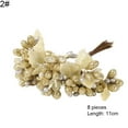 thumbnail image 3 of 1 Bouquet Artificial Flower Garden Party Wedding Festival DIY Craft Decoration, 3 of 7