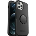 thumbnail image 1 of OtterBox Étui Série Symmetry Loutre + Pop pour iPhone 12 Pro Max, Noir, 1 of 6