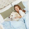 thumbnail image 2 of Unique Bargains Soft 1800 Microfiber Pillowcases No Zipper 2pcs, 2 of 9