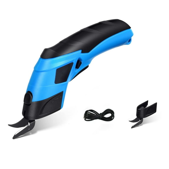 VUEYAA Cordless Electric Scissors, Crafts Mini Cutter, for Fabric, Carpet, Cardboard, Cutting Tool
