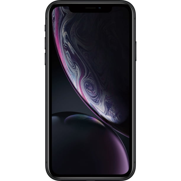 Refurbished iPhone XR 128GB Black Fully Unlocked Smartphone (BGrade)