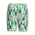 thumbnail image 7 of Daiia Cactus Plants Mens Woven Stretch Pajama Short,Short Pajama Pants-Small, 7 of 7