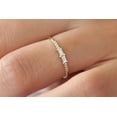 thumbnail image 2 of Adorable Baguette and Round Diamond Moissanite Engagement Ring, 2 of 8