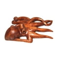 thumbnail image 2 of Hawaiian Octopus Tako "HE'E" - Hand Carved 10" | #non0520, 2 of 2