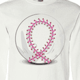 thumbnail image 4 of Inktastic Pink Breast Cancer Ribbon Baseba Long Sleeve T-Shirt, 4 of 5