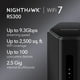thumbnail image 2 of Enrutador NETGEAR Nighthawk Tribanda WiFi 7 RS300 de 9,3 Gbps, 2 of 8