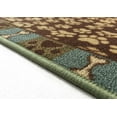 thumbnail image 4 of Custom Size Runner Rug Skid Resistant Backing Pick Your Own Size Rug Runner Pet Paw Teal Blue Color Animal Design Cut to Size Roll Runner Rugs By Feet Customize in USA Facility, 4 of 6