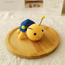 Wuztai Turtle Bee Crochet Kit for Beginners, Complete DIY Set with Yarn Hook Accessories, Animal Themed Craft Making Kit