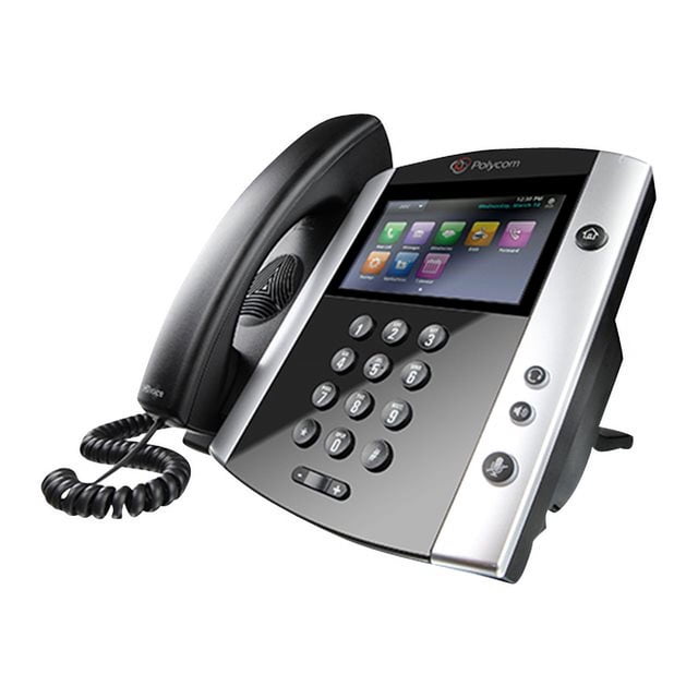 Poly VVX 601 - Téléphone VoIP - Capacité d'Appel 3 Voies - H.323, SIEP, RTCP, RTP, SRTP, SDP - 16 Lignes
