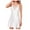 White, variant on POIUYTR Women's Satin Nightgown Silk Slip Dress Sleepwear Lace Underwear Nightwear Sleeveless Mini Chemise Nightdress,S,Green
