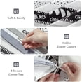 thumbnail image 4 of Housse de Couette Taille Grand en Coton Blanc pour Toutes Saisons, Douce, 4 of 8