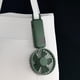thumbnail image 3 of Ventilador de cuello colgante, mini ventilador de mano silencioso con soporte para teléfono, ventilador plegable personal Verde, 3 of 9