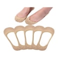 thumbnail image 2 of DEELLEEO Ultra Low Cut Liner Socks Women  Show Non Slip Hidden Invisible For Flats Boat Summer, 2 of 7