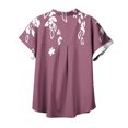 thumbnail image 3 of Blouses pour Femmes Blouse Décontractée Imprimée à Manches Courtes, 3 of 5