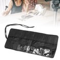 thumbnail image 1 of Organizador De Brochas De Maquillaje, Estuche Rodante Para Brochas De Maquillaje, Plegable, 26 Agujeros, Almacenamiento Ordenado, Portátil Para Viajes En Casa, Viajes Cortos, 1 of 7