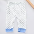 thumbnail image 6 of THDHVS Newborn Sleepers,Toddler Girl Pajamas,Unisex Infant Print Layette Giftset Clothing Set 8-Piece for Newborn Blue 0-3 Months, 6 of 6