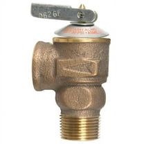 Cash Acme 3/4 in. MIP Brass Pressure Relief Valve 3/4 in. FPT