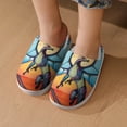 thumbnail image 7 of Kids Dragon Wings Of Fire Slippers Anti-slip Fluffy Fuzzy House Slippers Warm Soft Plush Winter Fluffy House Shoes for Boys Girls, 7 of 7