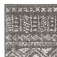thumbnail image 2 of SAFAVIEH Tulum Britton Moroccan Geometric Runner Rug, Dark Grey/Ivory, 2' x 8', 2 of 4