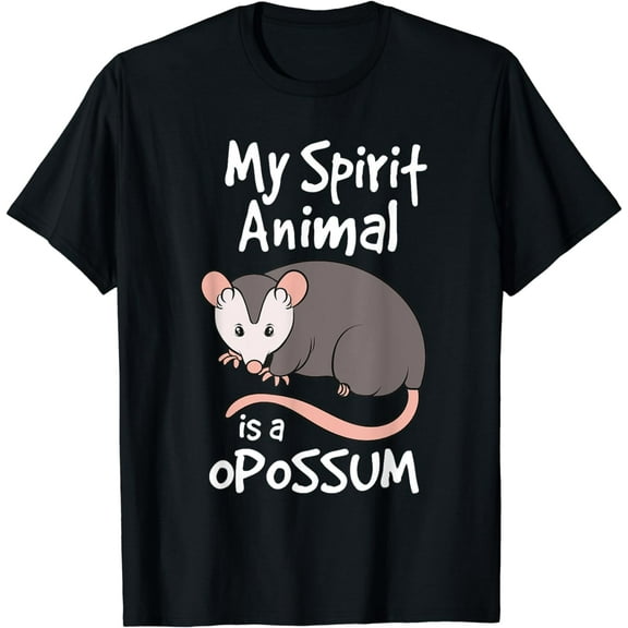 Funny Opossum My Spirit Animal Is A Opossum T-Shirt