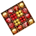 thumbnail image 1 of Juego de 40 adornos de Bolas de Navidad BLESIY colgantes con dijes Estilo B, 1 of 8