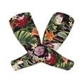 thumbnail image 2 of Bingfone Farmers Gardening Sleeves Sun Protection Arm Cooling Sleeves For Women Men With Thumb Hole - Watercolor Tropical Flowers, 2 of 8