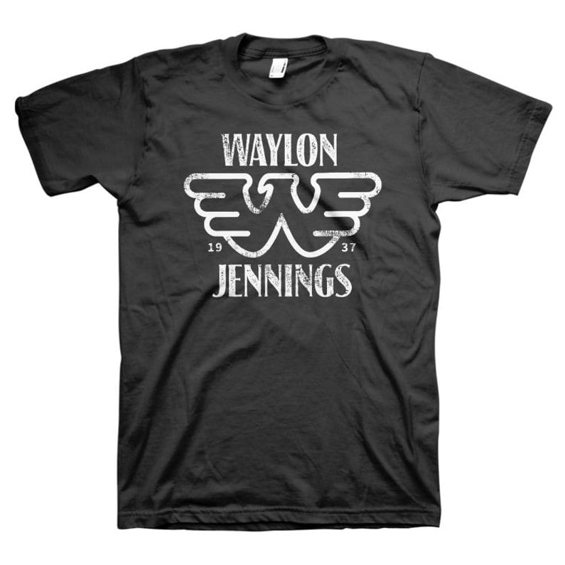 Waylon Jennings Graphic Band Unisex Softstyle T-Shirt