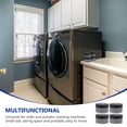thumbnail image 4 of GETAJGHSD 4Set Anti Vibration Pads Support for Washing Machines Grey PP, 4 of 5