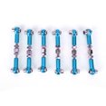 thumbnail image 4 of Rdeghly RC Tie Rod Set, 6PCS Adjustable Servo Linkage 47mm Available For 1/12 And 1/10 Drift Car Truck Part, 4 of 7