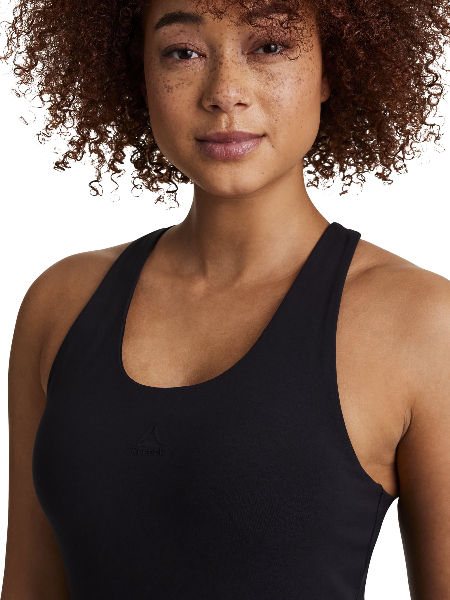 Reebok Women's Medium Impact Move Bra Tank with Removable Cups, Sizes XS-4X