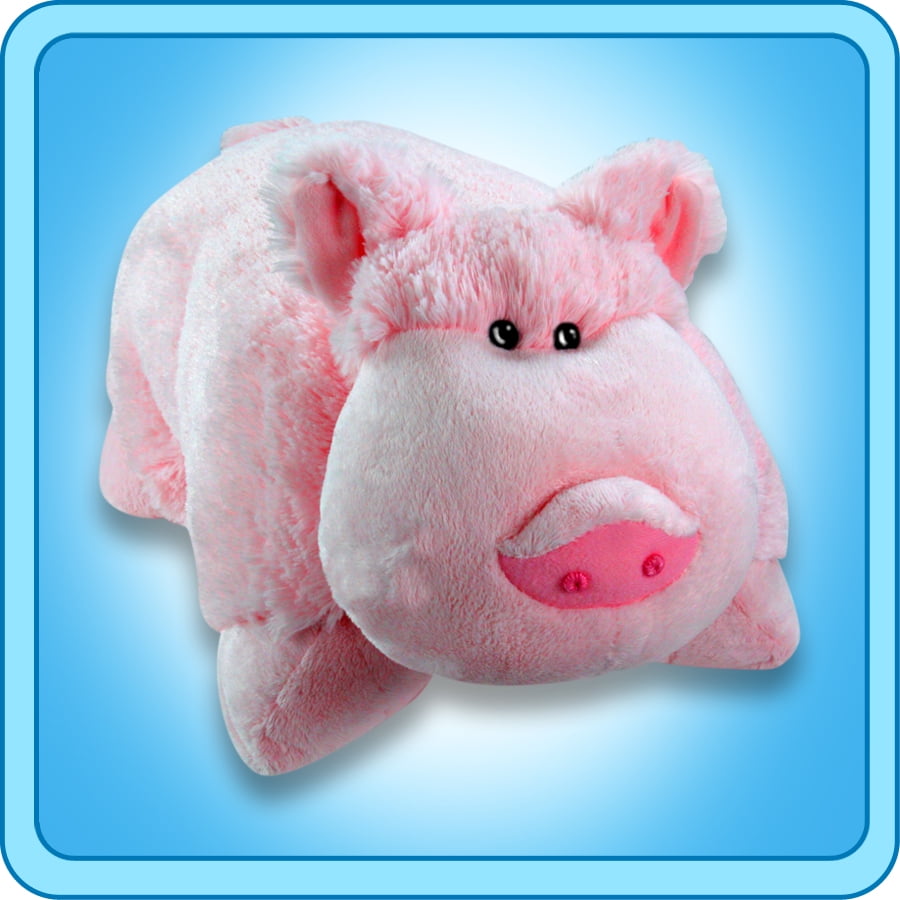 Authentic Pillow Pets Wiggly Pig Small 11" Plush Toy Gift ...
