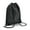 Black, variant on Thickened Waterproof Drawstring Bag Backpack Pocket Storage Bag Sports Backpack